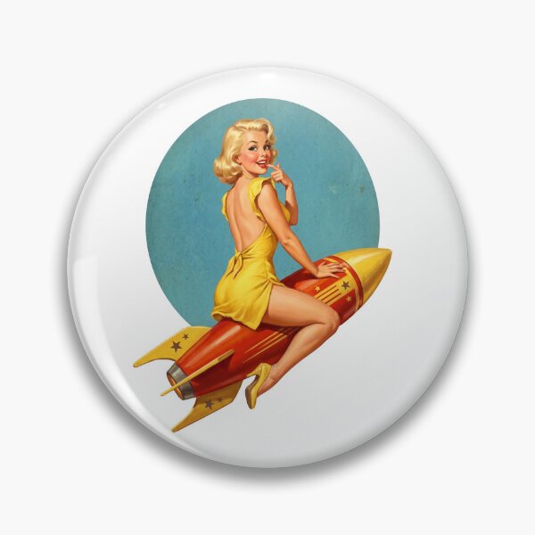 Item preview, Rocket Chica Pinup designed and sold by SAUHER.