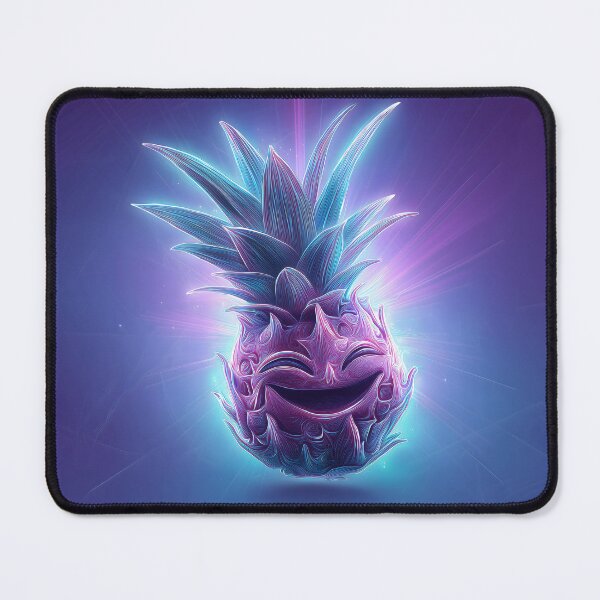 Item preview, Happy Neon Glow Pineapple designed and sold by SQSHD-Pineapple.