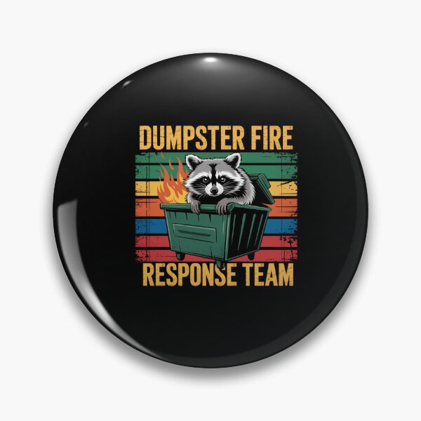 Item preview, Dumpster Fire Response Team designed and sold by MeowtivationP.