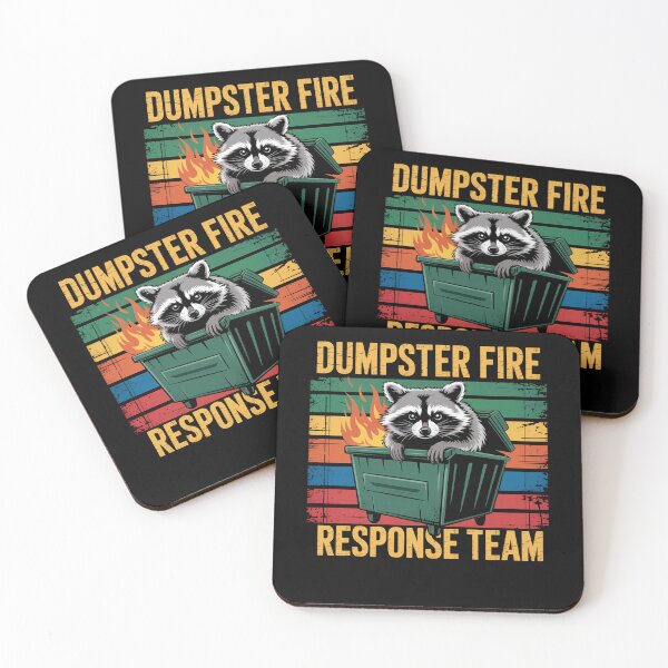 Item preview, Dumpster Fire Response Team designed and sold by MeowtivationP.