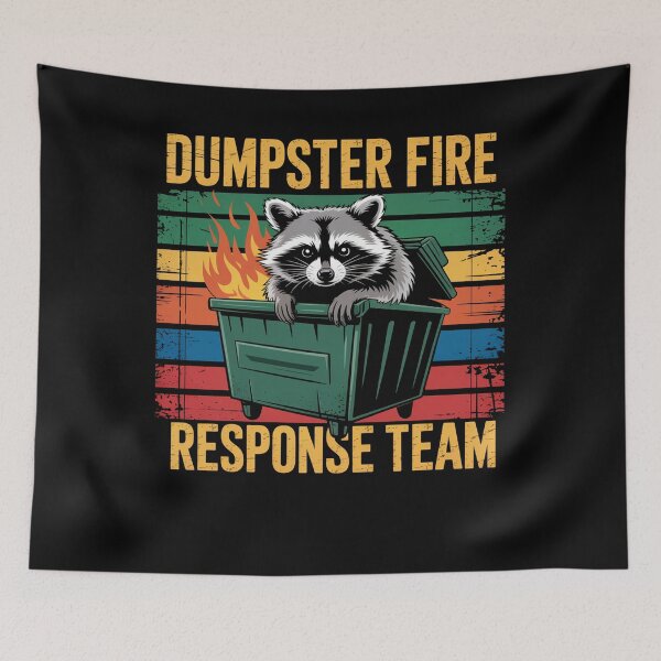 Item preview, Dumpster Fire Response Team designed and sold by MeowtivationP.