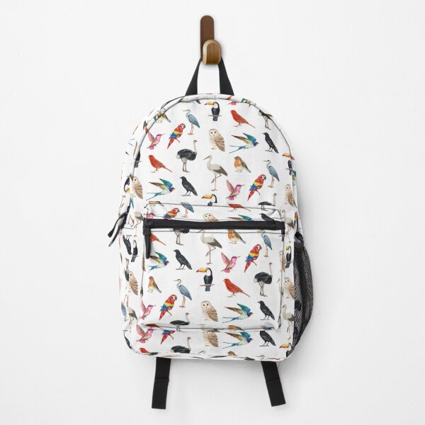Item preview, Colourful Birds Lover Pattern Gift Parrot Owl Art designed and sold by ice-apparel.