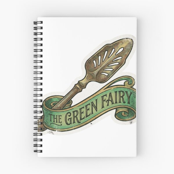 Item preview, The Green Fairy Absinthe Spoon Art Nouveau Bar Decor designed and sold by OneLineBar.