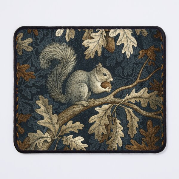 Item preview, Woodland Squirrel in an Oak Tree designed and sold by AntiqueImages.