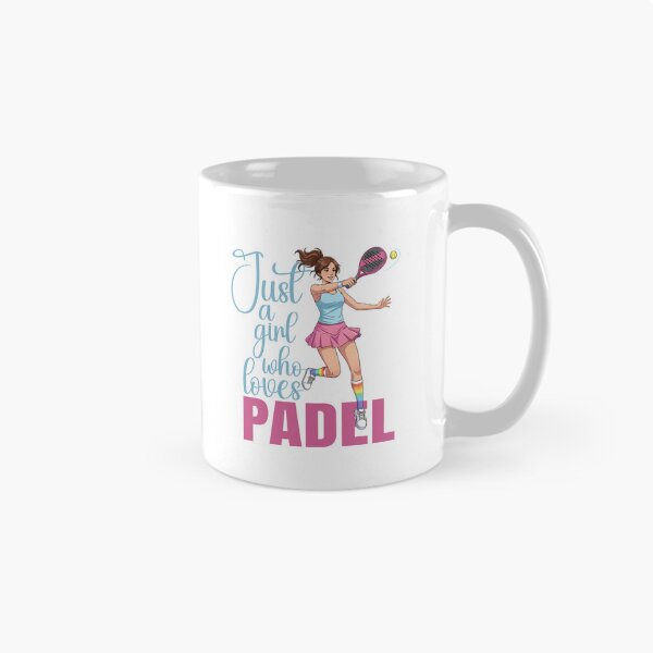 Item preview, Just A Girl Who Loves Padel Cute Anime Style Sport Art designed and sold by Mr Lee.