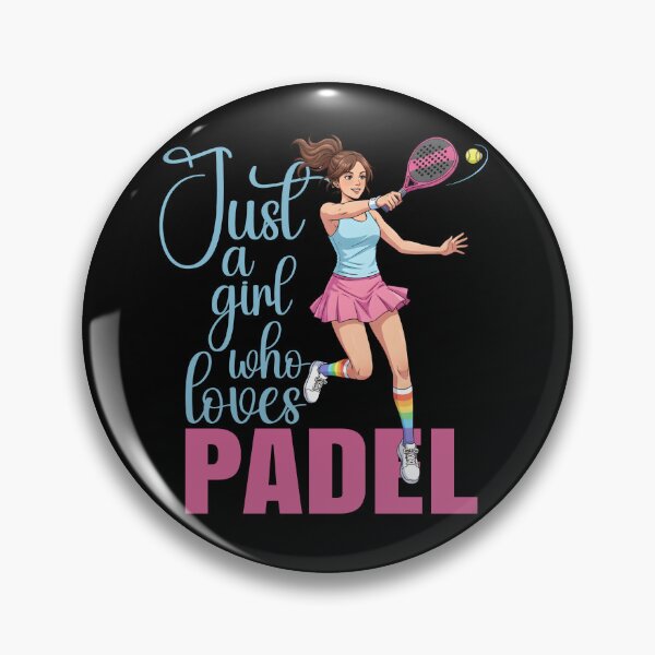 Item preview, Just A Girl Who Loves Padel Cute Anime Style Sport Art designed and sold by Mr Lee.