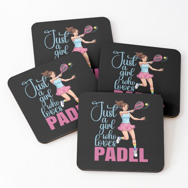 Item preview, Just A Girl Who Loves Padel Cute Anime Style Sport Art designed and sold by Mr Lee.
