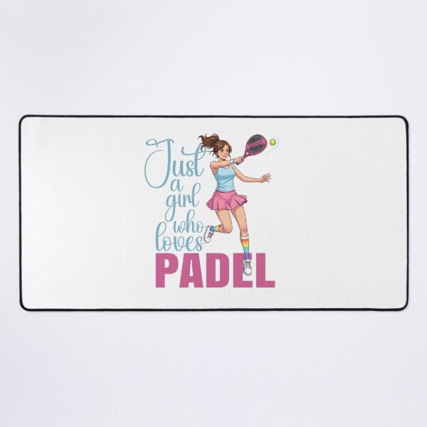 Item preview, Just A Girl Who Loves Padel Cute Anime Style Sport Art designed and sold by Mr Lee.