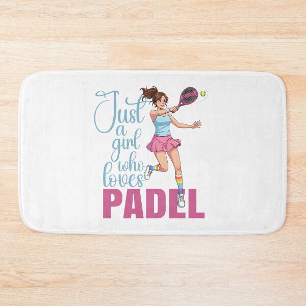 Item preview, Just A Girl Who Loves Padel Cute Anime Style Sport Art designed and sold by Mr Lee.