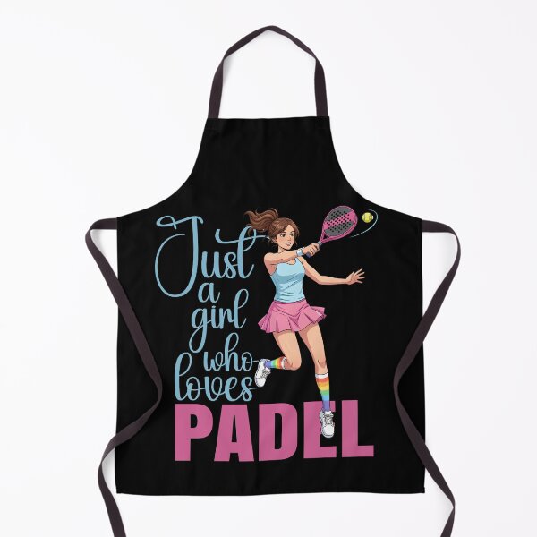 Item preview, Just A Girl Who Loves Padel Cute Anime Style Sport Art designed and sold by Mr Lee.