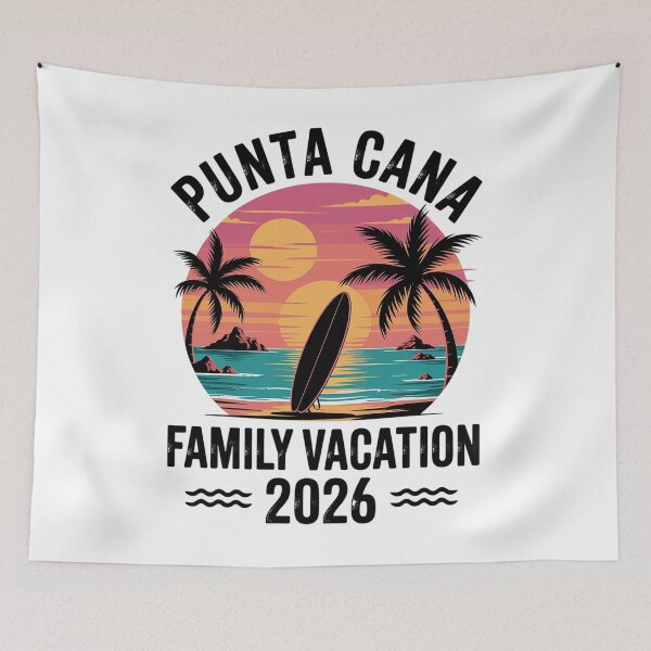 Item preview, Family Punta Cana Vacation 2026 Summer designed and sold by HeinzanoWeno.