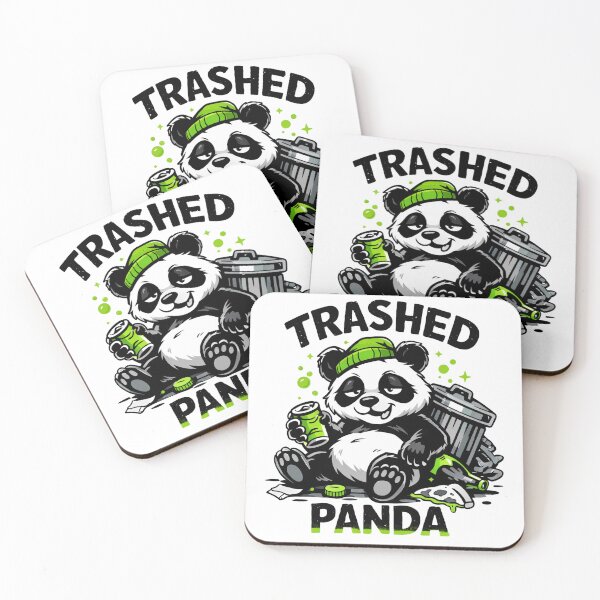 Item preview, Panda destrozado - Meme de caos lindo designed and sold by DavdPrt.
