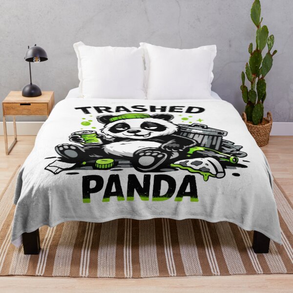 Item preview, Trashed Panda - Cute Chaos Meme designed and sold by DavdPrt.