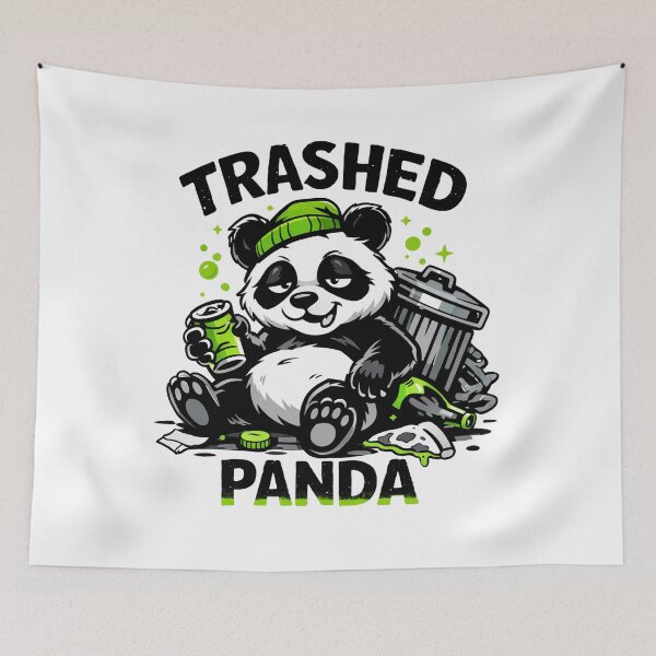 Item preview, Trashed Panda - Cute Chaos Meme designed and sold by DavdPrt.
