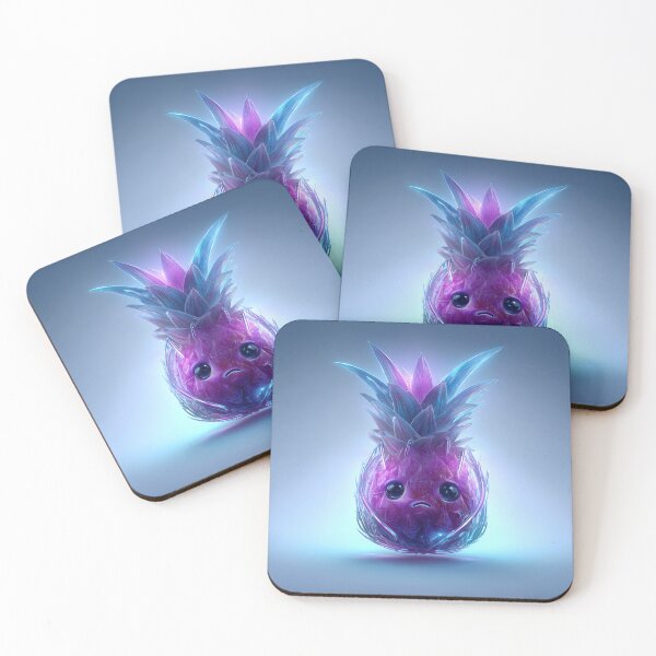 Item preview, Sad Neon Glow Pineapple designed and sold by SQSHD-Pineapple.