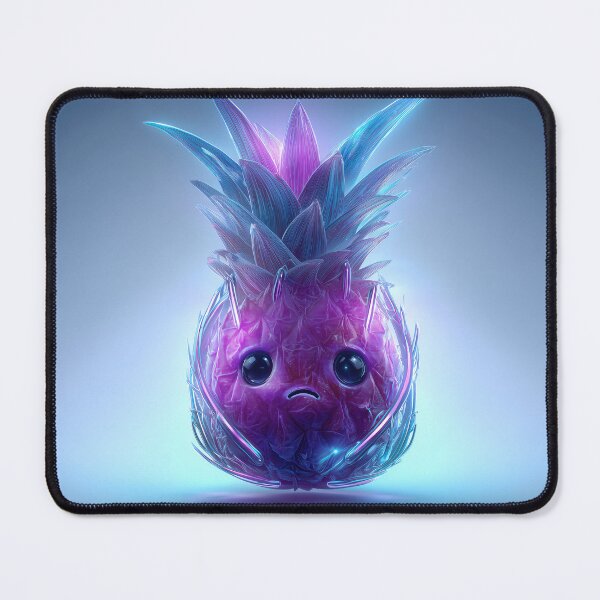 Item preview, Sad Neon Glow Pineapple designed and sold by SQSHD-Pineapple.