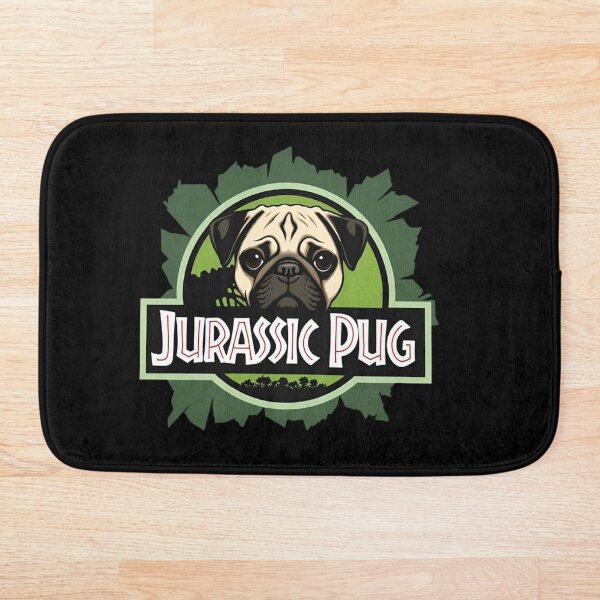 Item preview, Jurassic Pug – Funny Pug Dog Parody Shirt designed and sold by Nerd Army.
