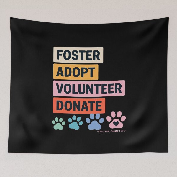 Item preview, Foster Adopt Volunteer Donate National Rescue Dog Day Men Women  designed and sold by PowAcademy.