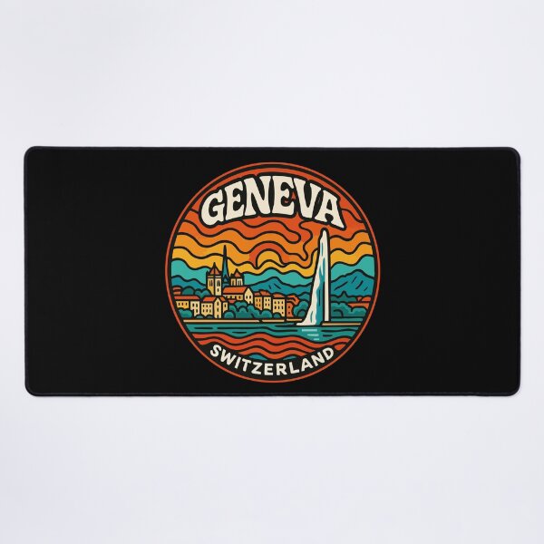 Item preview, Geneva Switzerland Travel designed and sold by TomFrontierArt.