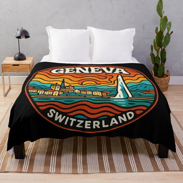 Item preview, Geneva Switzerland Travel designed and sold by TomFrontierArt.
