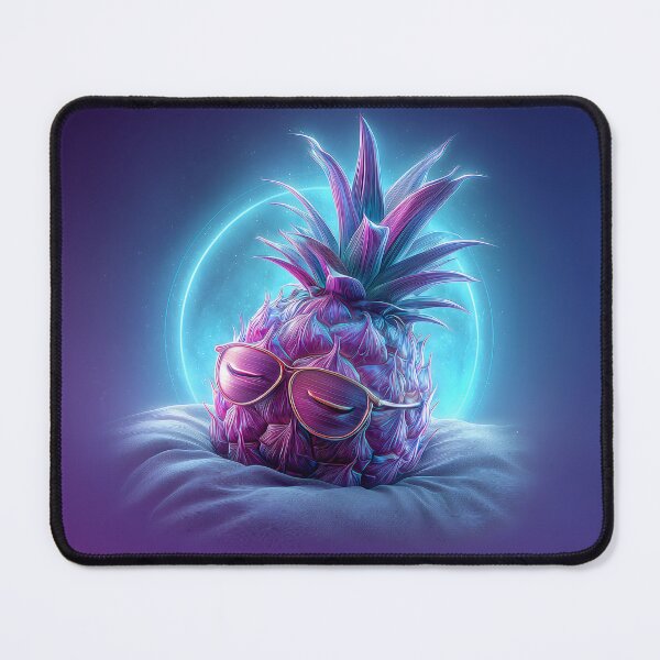 Item preview, Sleepy Neon Glow Pineapple designed and sold by SQSHD-Pineapple.