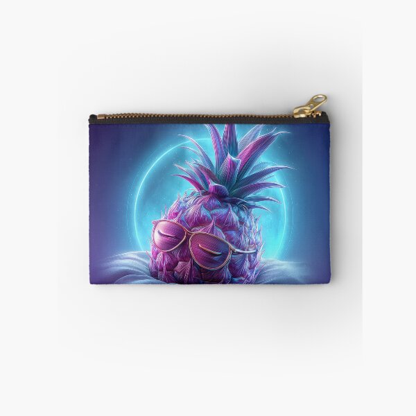 Item preview, Sleepy Neon Glow Pineapple designed and sold by SQSHD-Pineapple.