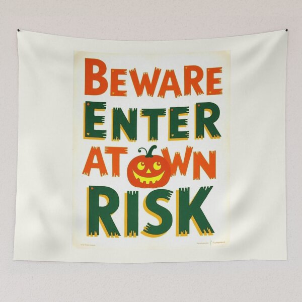 Item preview, Enter At Own Risk designed and sold by Sketch-Shack.