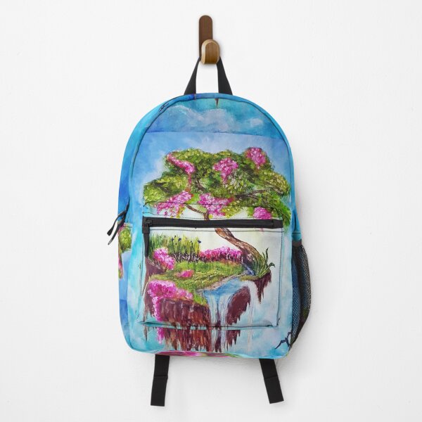 Item preview, Floating Fantasy Island – Turquoise Sky World designed and sold by ZiehrArt.