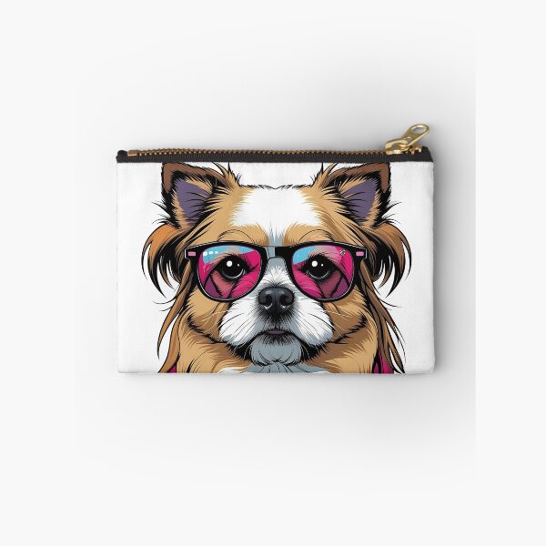 Item preview, Retrato de perro Shih Tzu punk designed and sold by Spectral2.
