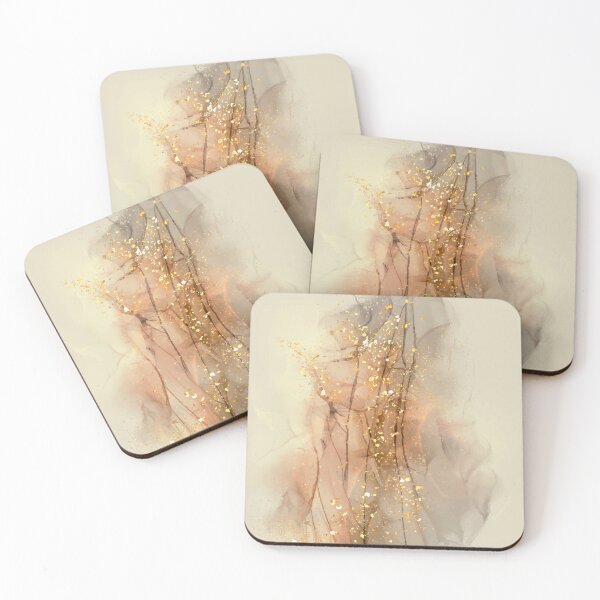 Item preview, Ethereal Gaia - Earth Tones and Gold Leaf designed and sold by Julia's Art .