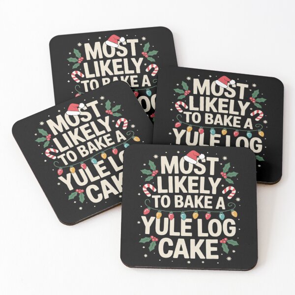 Item preview, Most Likely To Bake A Yule Log Cake Family Crew  designed and sold by CombatTask.