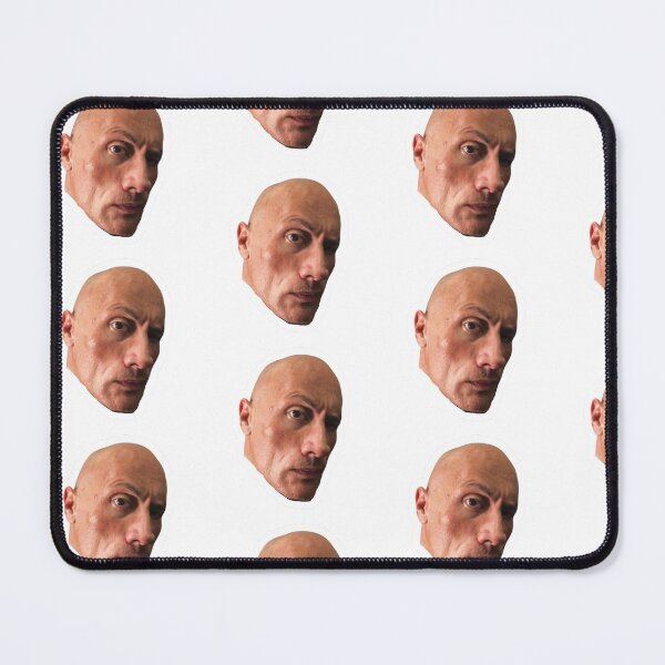 Item preview, The Rock Meme sticker designed and sold by sofilustra.
