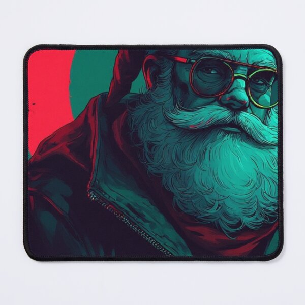 Item preview, Cyberpunk Santa with Sunglasses designed and sold by KreuzDesigns.