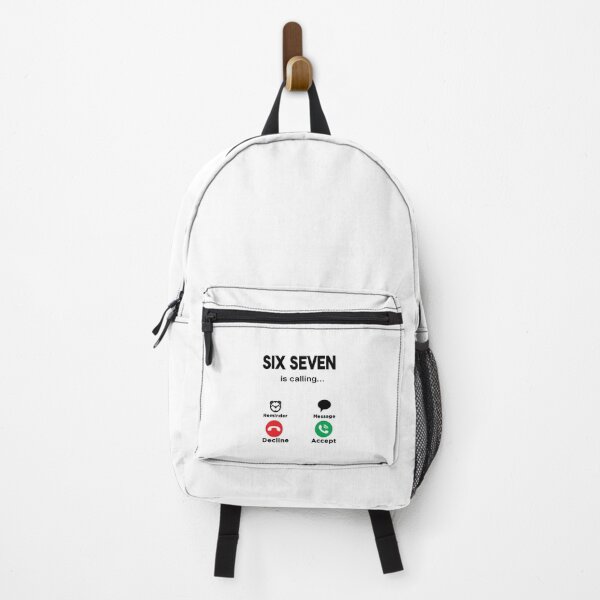 Item preview, Six Seven Is Calling Funny 6 7 Joke 67 Meme Men Women Kids designed and sold by ZANNIX.