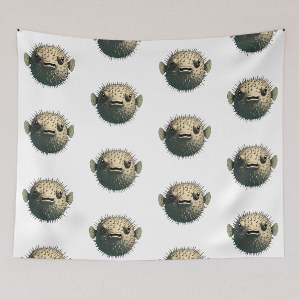 Item preview, Puffer fish designed and sold by PrintLabStudio.