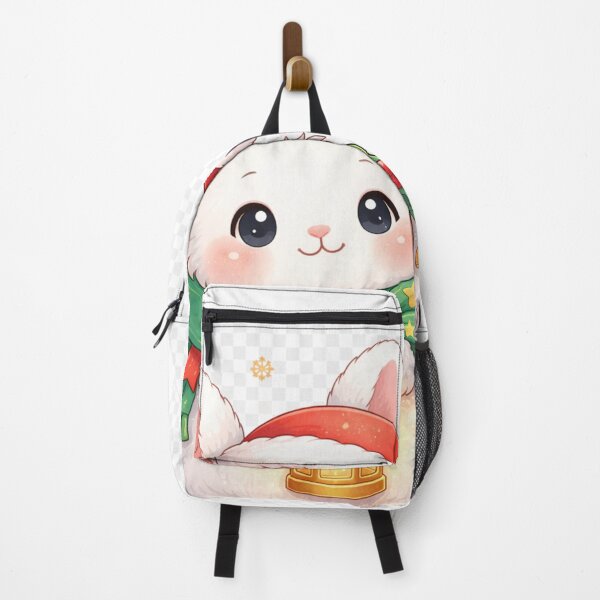 Item preview, Kawaii Christmas Bunny – Cozy Winter Cute Animal designed and sold by kimkosovo.