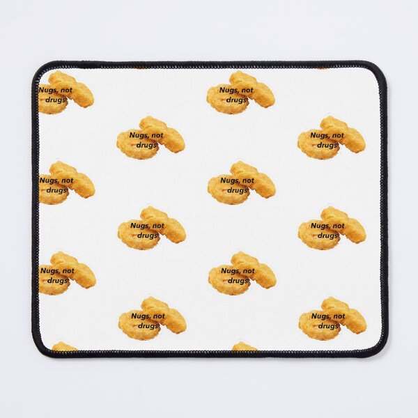 Item preview, Nuggets Drugs Meme Sticker designed and sold by sofilustra.