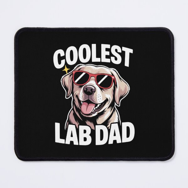 Item preview, Coolest Lab Dad For White Labrador Dog Lover Men designed and sold by MythWoot.