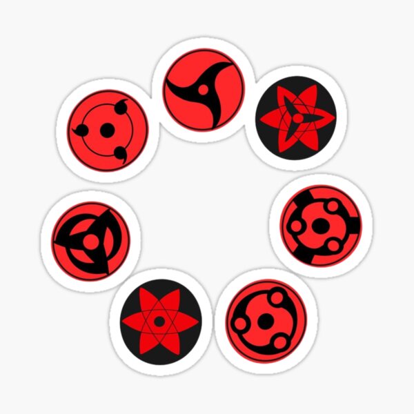 Evolution of the Forbidden Ninja Eye Sticker
