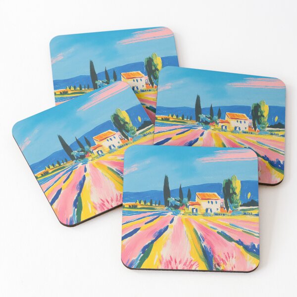 Item preview, Mediterranean House & Blue Mountains Impasto designed and sold by ArtHouseNiklas.