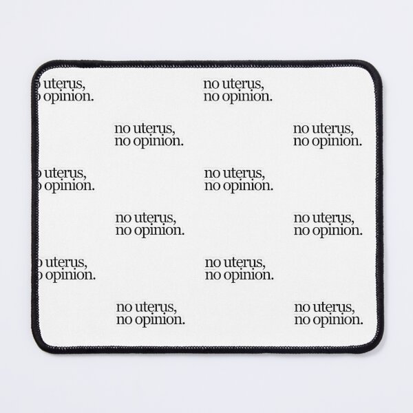 Item preview, No uterus no opinion sticker designed and sold by sofilustra.