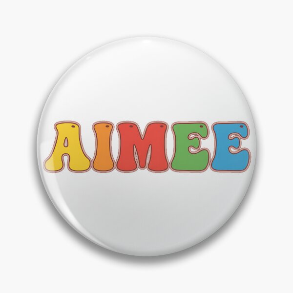 Item preview, ❤️ Aimee Personalized Name Wavy Retro Shirt, Coffee Mug, Sticker Gift designed and sold by HelixPedia.