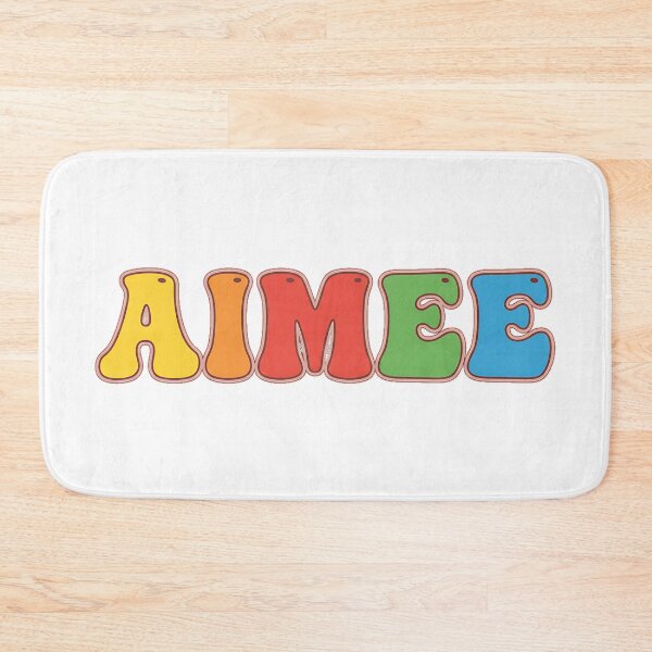 Item preview, ❤️ Aimee Personalized Name Wavy Retro Shirt, Coffee Mug, Sticker Gift designed and sold by HelixPedia.