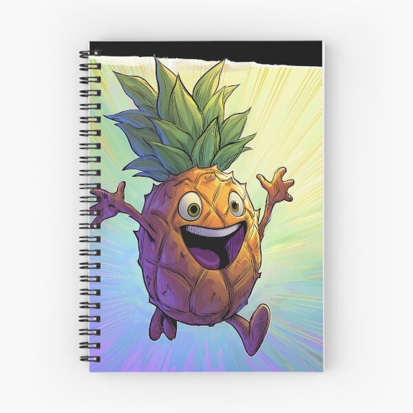 Item preview, Excited Pineapple Sketch designed and sold by SQSHD-Pineapple.