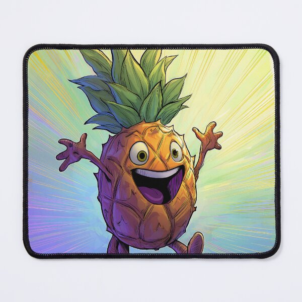 Item preview, Excited Pineapple Sketch designed and sold by SQSHD-Pineapple.
