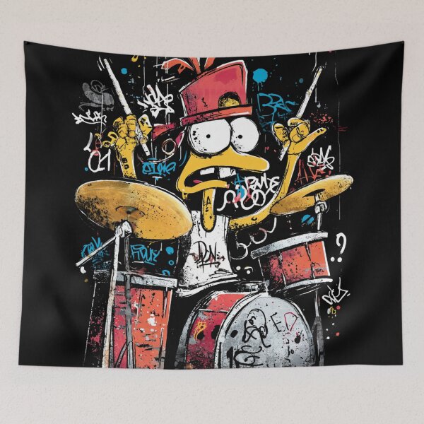 Item preview, Drummer designed and sold by StudioRedKoala.