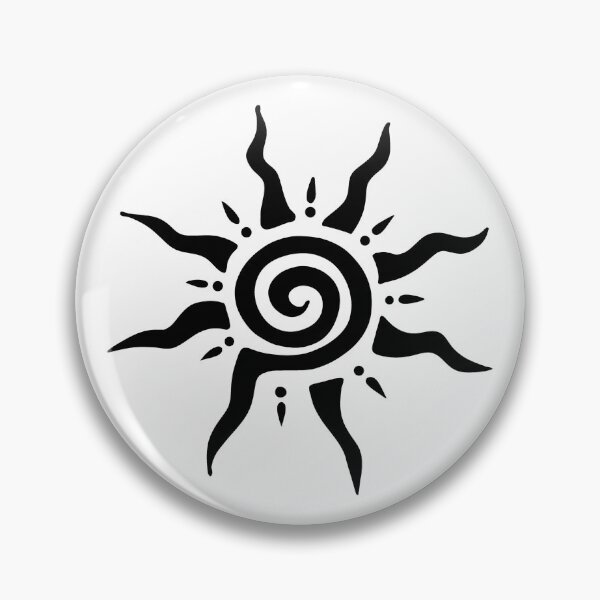 Item preview, The spiral sun symbol designed and sold by salinsiree.