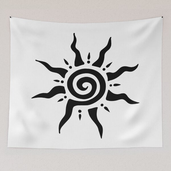 Item preview, The spiral sun symbol designed and sold by salinsiree.