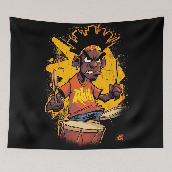 Item preview, Drummer designed and sold by StudioRedKoala.