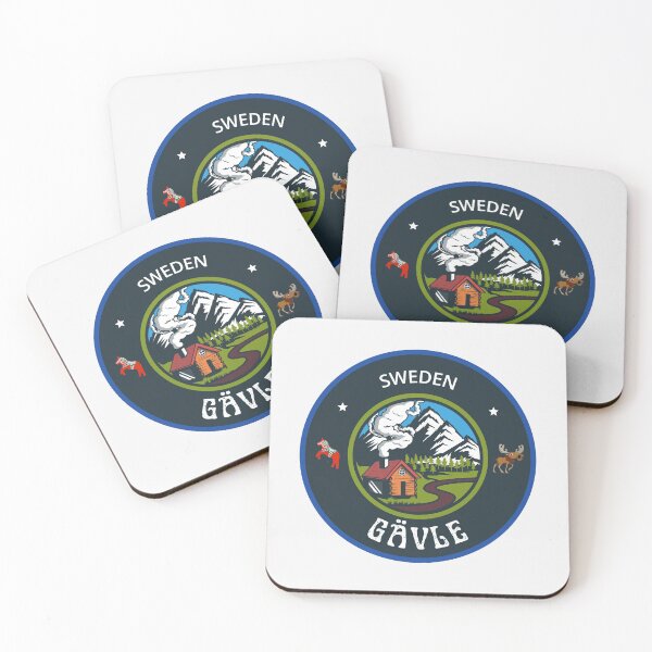 Item preview, Gävle Sweden Emblem | Scandinavian Travel Badge Design designed and sold by World Designs.
